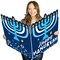 Big Dot of Happiness Hanukkah Menorah - Happy Chanukah Holiday Giant Greeting Card - Big Shaped Jumborific Card - 16.5 x 22 inches